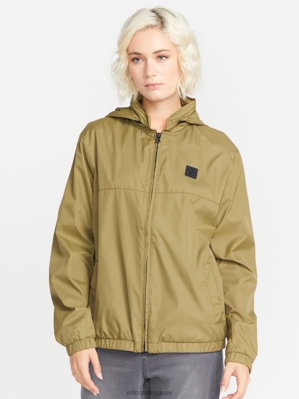Volcom chamarra con cremallera Earth Tripper musgo mujer ropa LTHLB897 LTHLB897 Ajuste basico en Volcom Uruguay Volcom vestidos puede lucir genial y sentirse bien con la ropa que usa Volcom sandalias
